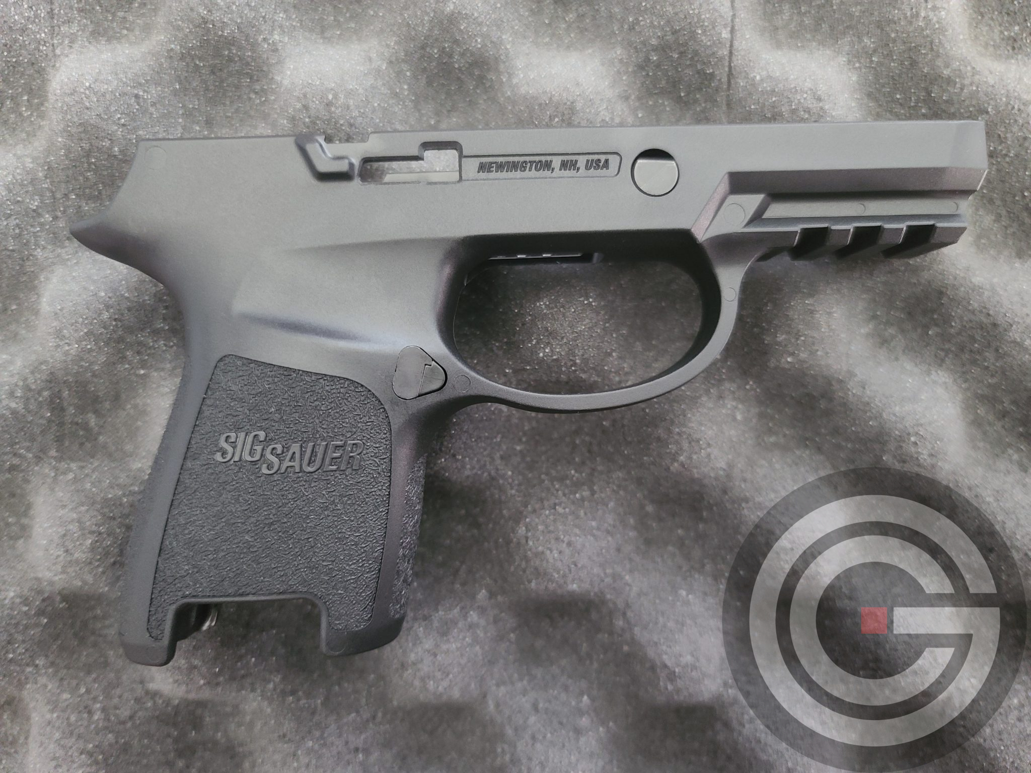 Sig Sauer P320 Subcompact Medium Grip Module with Rail — Caza Guns