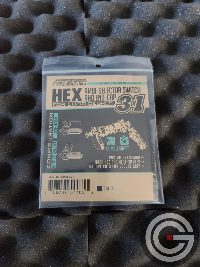 Strike Industries Hex-60 90 Degree Selector Switch And End-cap — Caza Guns